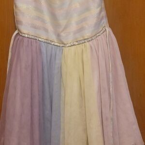 Youngland Multicolor Striped Dress